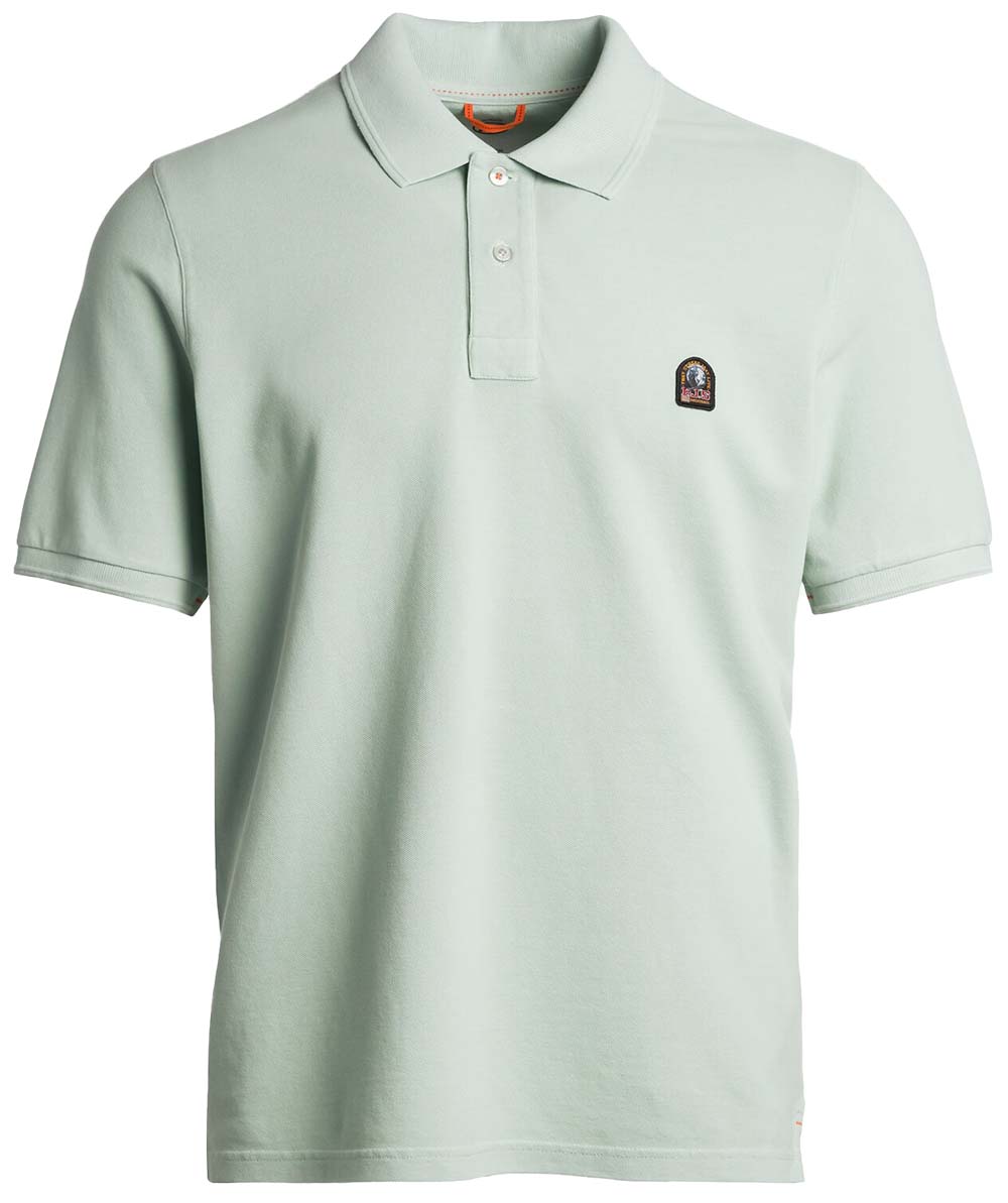Parajumpers Men’s Patch Polo Frosty Green