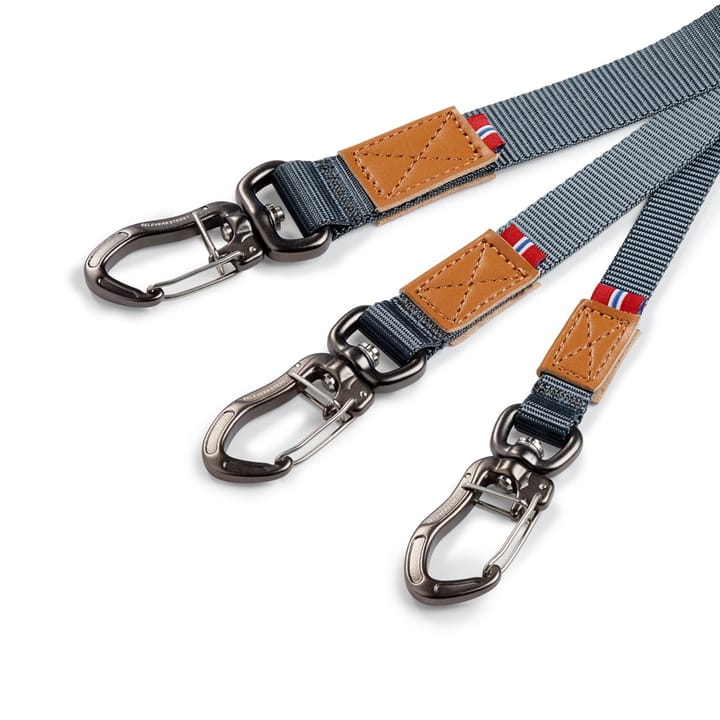 Seleverkstedet Link Dog Lead 20mm Grå/Brun 250cm Seleverkstedet