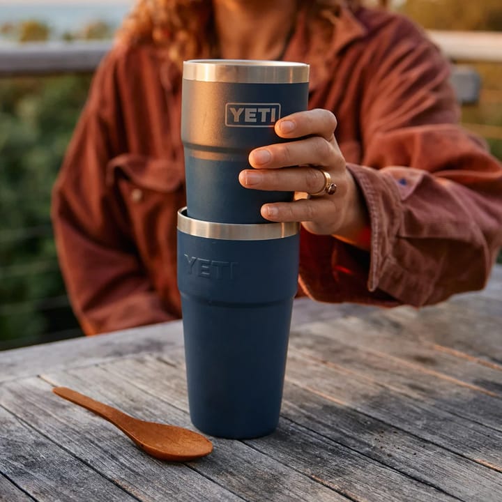 Yeti Rambler 8oz (236ml) Stackable Mug with DuraSip Ceramic Lining King Crab Yeti