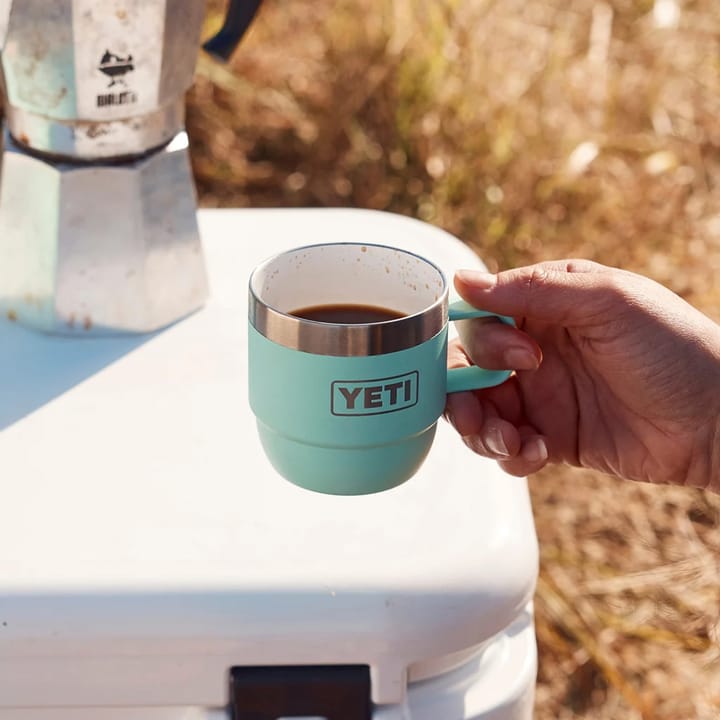 Yeti Rambler 6oz (177ml) Stackable Mugs with DuraSip Ceramic Lining Navy Yeti
