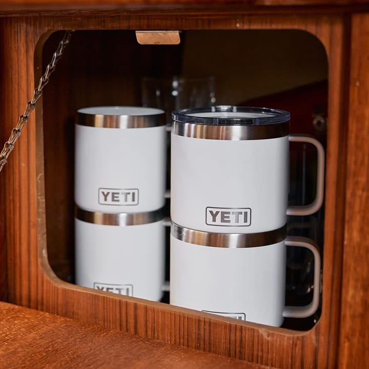 Yeti Rambler 14oz (414ml) Stackable Mug with DuraSip Ceramic Lining Black Yeti