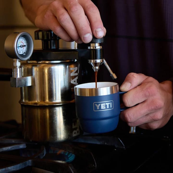 Yeti Rambler 6oz (177ml) Stackable Mugs with DuraSip Ceramic Lining Navy Yeti