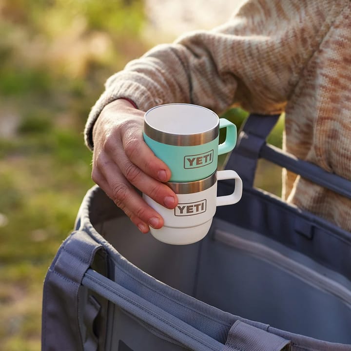 Yeti Rambler 6oz (177ml) Stackable Mugs with DuraSip Ceramic Lining Navy Yeti