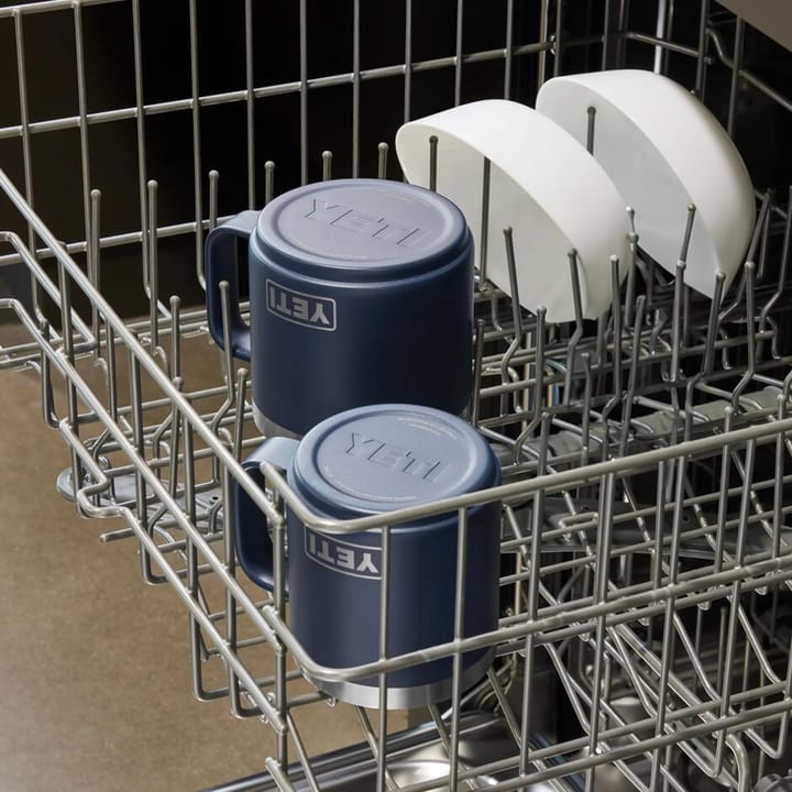 Yeti Rambler 14oz (414ml) Stackable Mug with DuraSip Ceramic Lining White Yeti