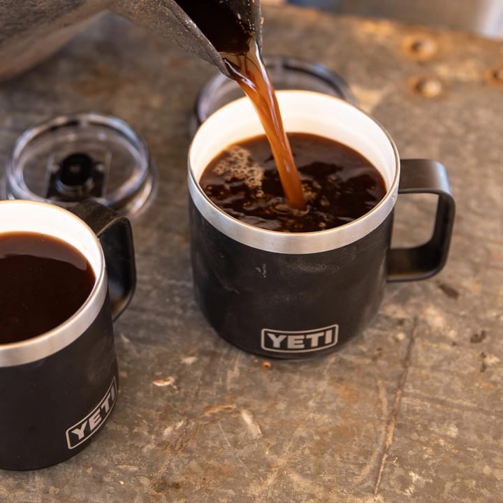 Yeti Rambler 14oz (414ml) Stackable Mug with DuraSip Ceramic Lining White Yeti