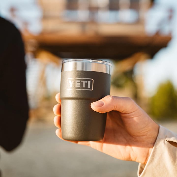 Yeti Rambler 8oz (236ml) Stackable Mug with DuraSip Ceramic Lining Navy Yeti