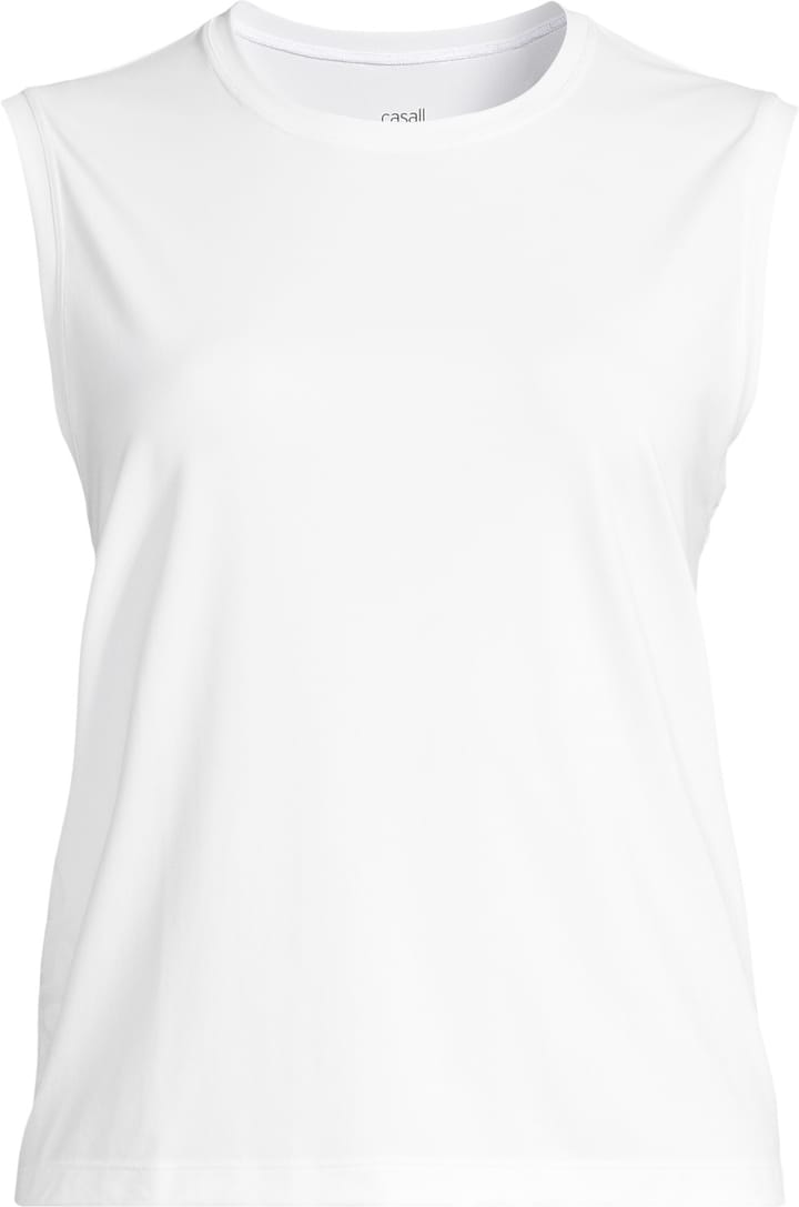 Casall Women's Graphic Tank White Casall