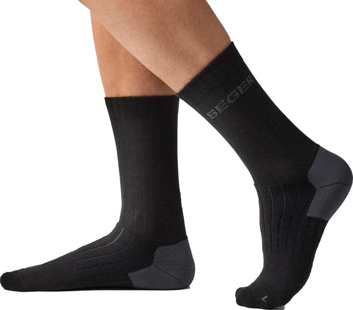 Seger Unisex Wanderer Heavy Wool Black Seger