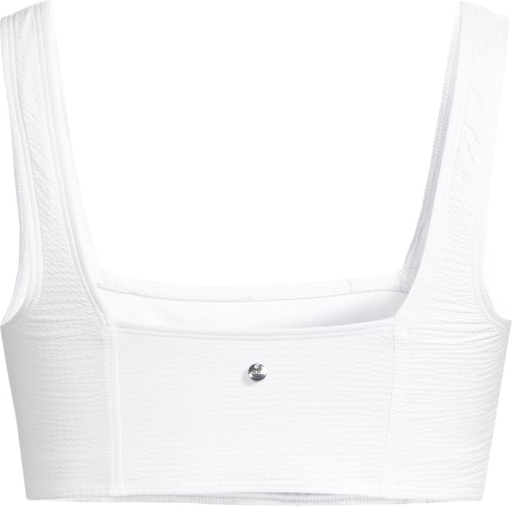 Casall Women's Waffle Square Neck Bikini Top White Casall