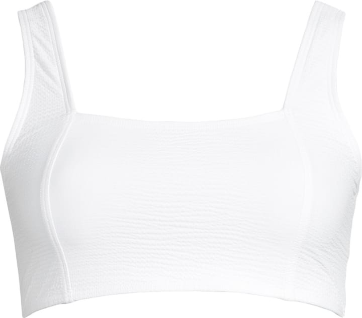 Casall Women's Waffle Square Neck Bikini Top White Casall