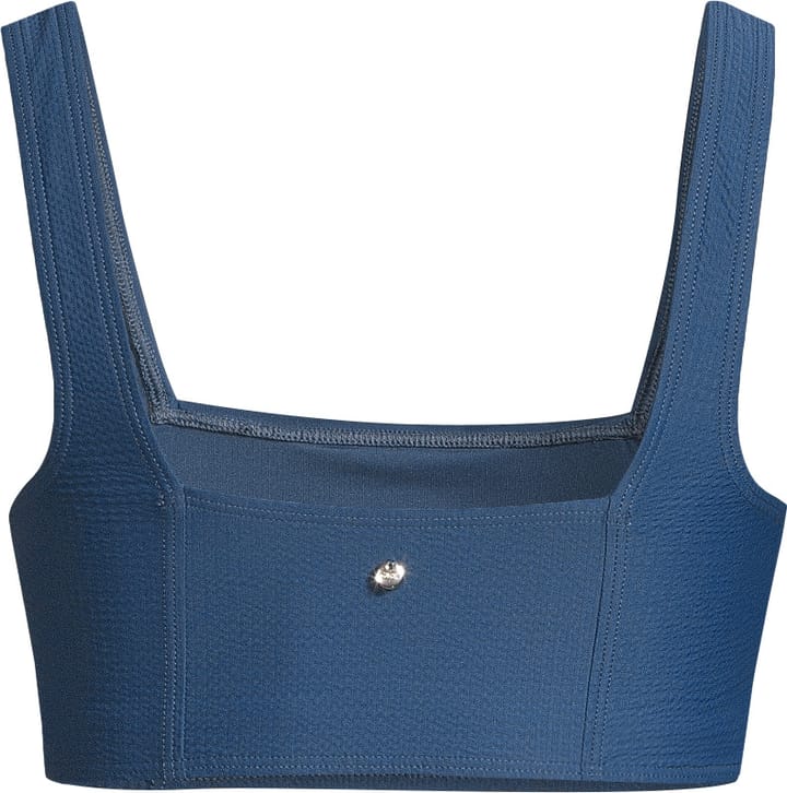 Casall Women's Waffle Square Neck Bikini Top Deep Ocean Casall