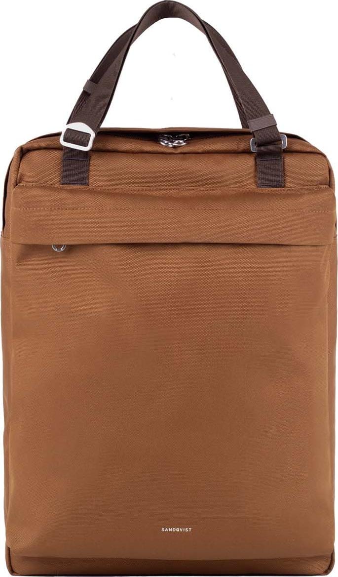 Sandqvist Go 2-Way Tote Bag Sepia Brown Sandqvist
