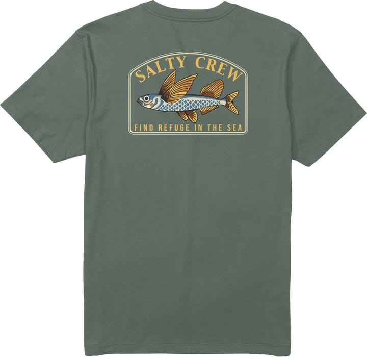 Salty Crew Men's Fly Home SS Tee Laurel Wreath Salty Crew