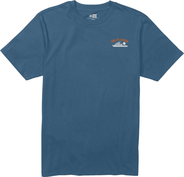 Salty Crew Men's Overnight SS Tee Cast Blue Salty Crew