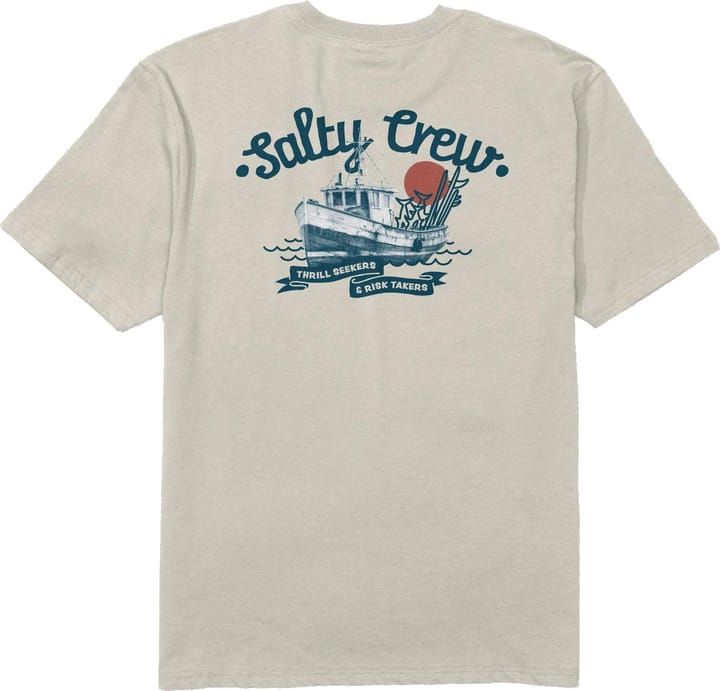Salty Crew Men's Hauler Classic Tee Moonbeam Salty Crew