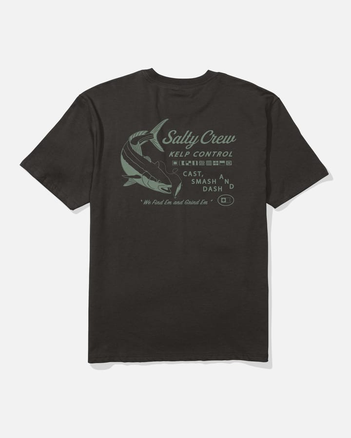 Salty Crew Men's Kelp Cntrl Classc Ss Tee Black Salty Crew