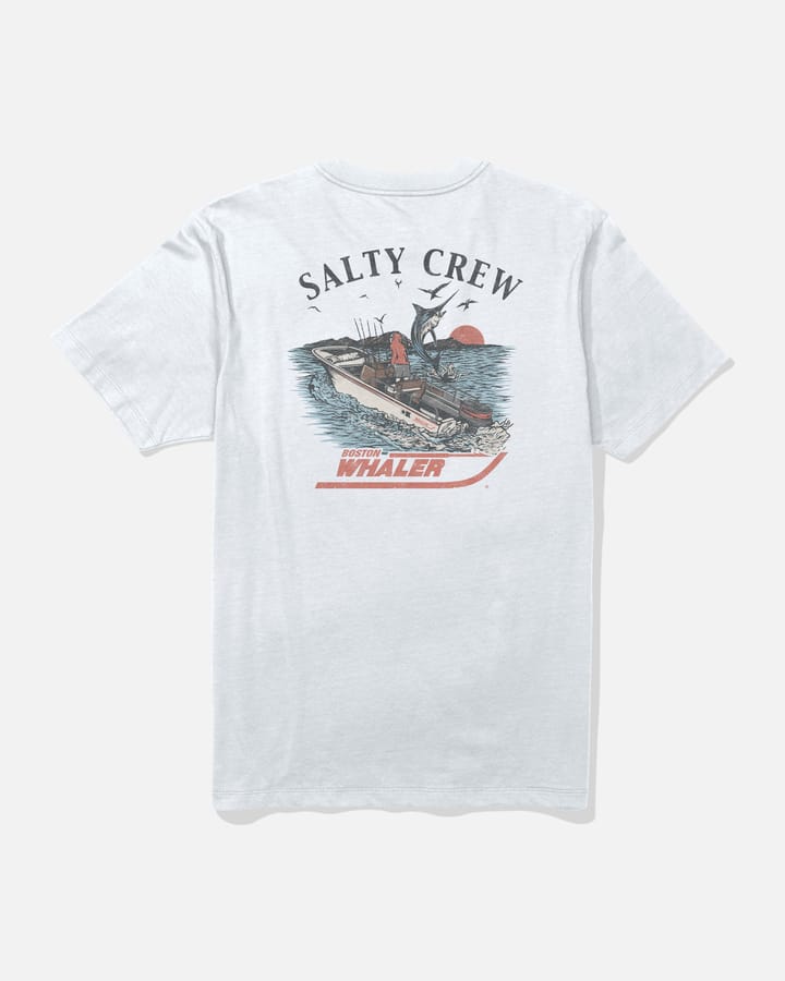 Salty Crew Men's Whaler Chase Ss Tee White Salty Crew