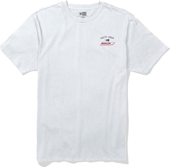 Salty Crew Men's Whaler Chase Ss Tee White Salty Crew