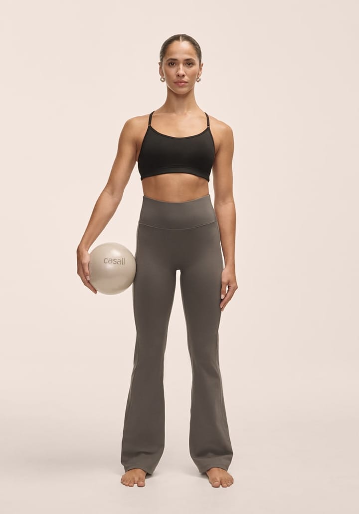 Casall Women's Soft Touch Flared Pants Dark Grey Casall Casall Women's Soft Touch Flared Pants Dark Grey Casall