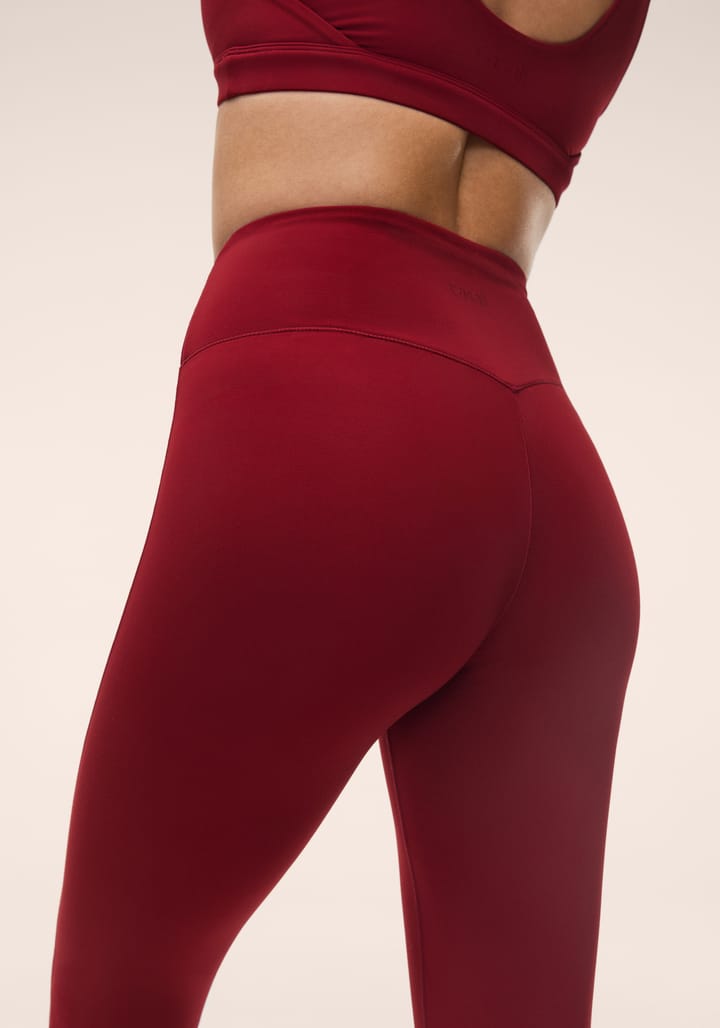 Casall Women's Soft Touch Flared Pants Maroon Red Casall