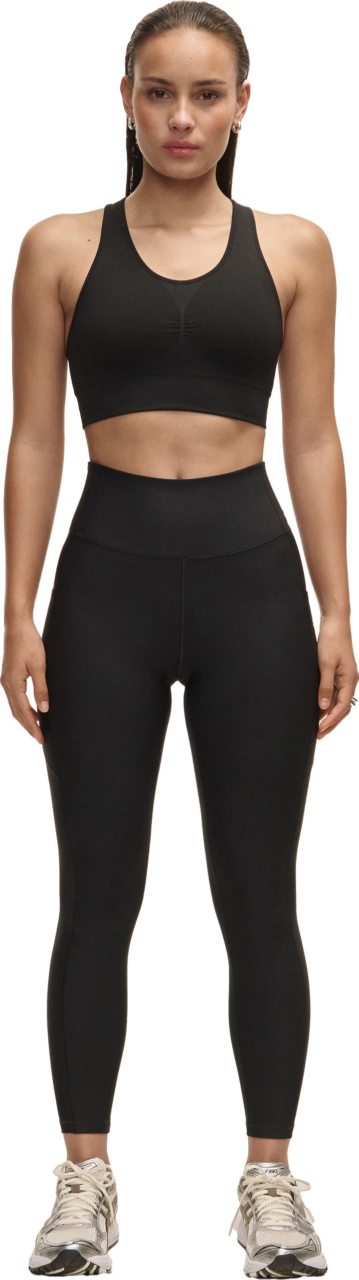 Casall Women's Pure Pocket High Waist Tights Black Casall