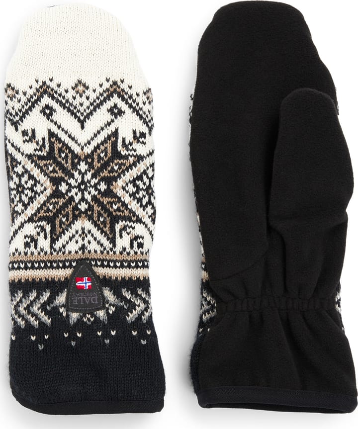Dale of Norway Vail Polar Mittens Black/Offwhite Dale of Norway Dale of Norway Vail Polar Mittens Black/Offwhite Dale of Norway