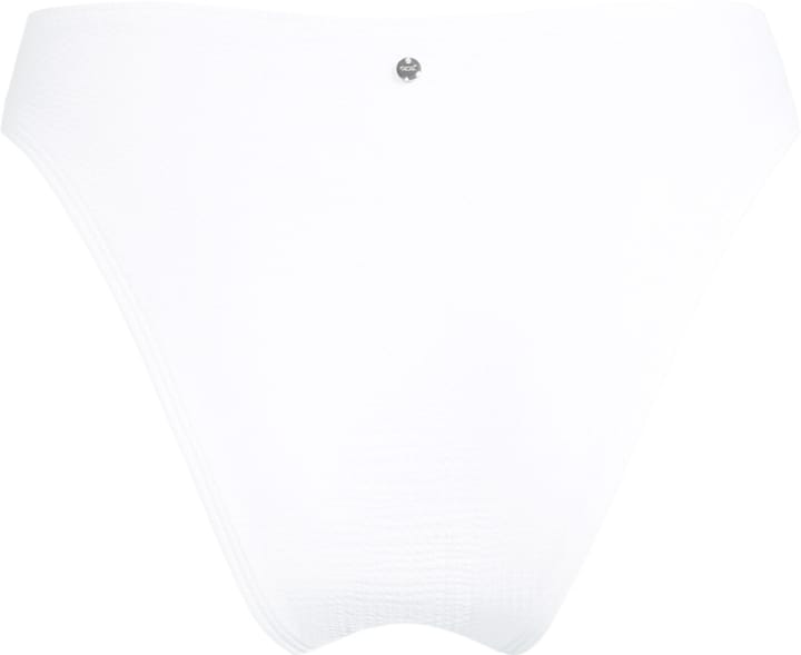 Casall Women's Waffle High Leg Bikini Bottom White Casall