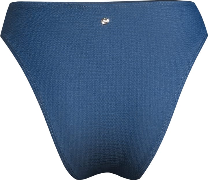 Casall Women's Waffle High Leg Bikini Bottom Deep Ocean Casall