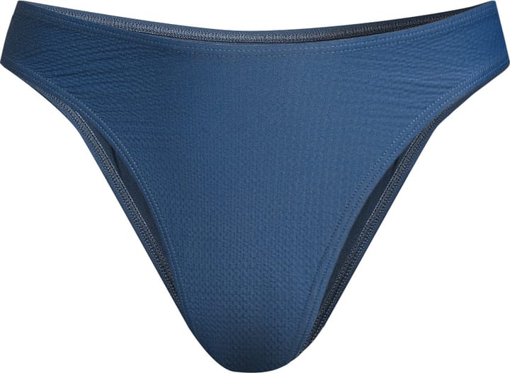 Casall Women's Waffle High Leg Bikini Bottom Deep Ocean Casall