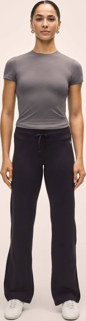 Casall Women's Jersey Straight Pant Black Casall Casall Women's Jersey Straight Pant Black Casall