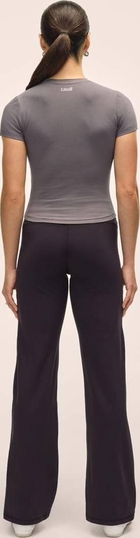 Casall Women's Jersey Straight Pant Black Casall Casall Women's Jersey Straight Pant Black Casall