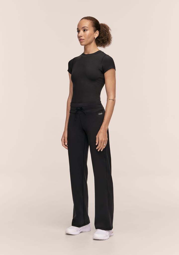 Casall Women's Soft Touch Straight Pant Black Casall