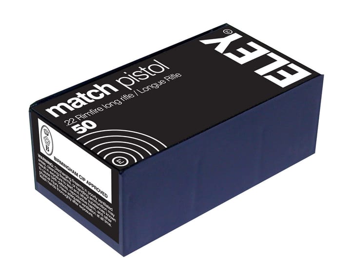 Eley Eley Match Pistol 22lr 50-Pack Eley Eley Eley Match Pistol 22lr 50-Pack Eley