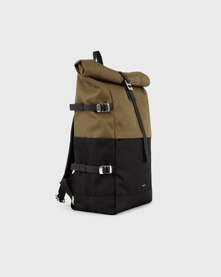 Sandqvist Icon Rolltop Backpack L Multi Olive Sandqvist