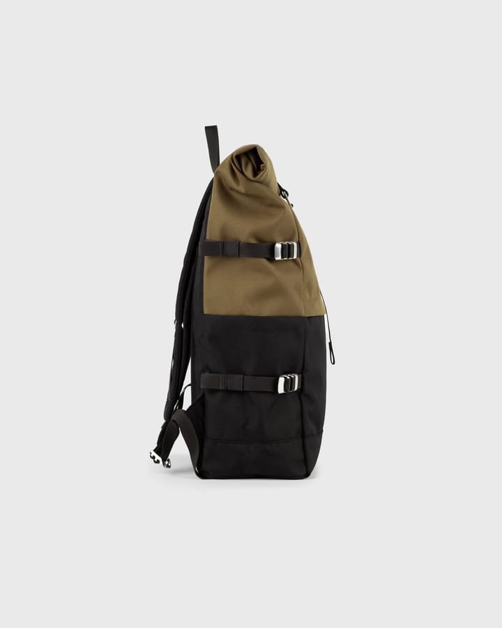Sandqvist Icon Rolltop Backpack L Multi Olive Sandqvist