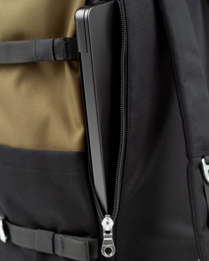 Sandqvist Icon Rolltop Backpack L Multi Olive Sandqvist