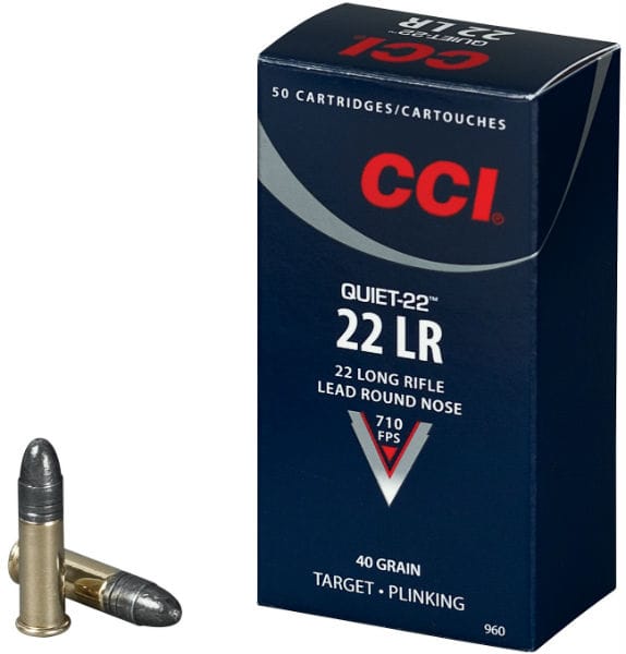 CCI Cci Quiet 22 Lr 40gr 50-Pack CCI CCI Cci Quiet 22 Lr 40gr 50-Pack CCI
