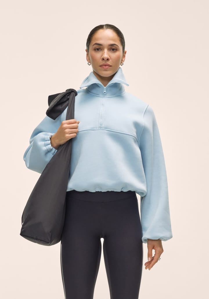 Casall Easy Half Zip Sweater Dream Blue Casall Casall Easy Half Zip Sweater Dream Blue Casall