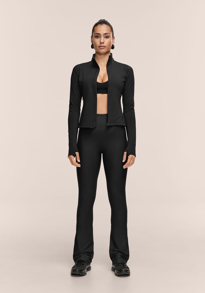 Casall Women's Soft Touch Zip Jacket Black Casall