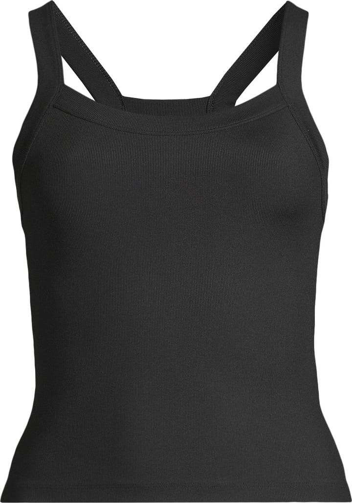 Casall Women's Defined Rib Tank Black Casall