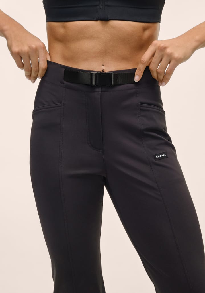 Casall Women's Pace Outdoor Flare Pant Black Casall