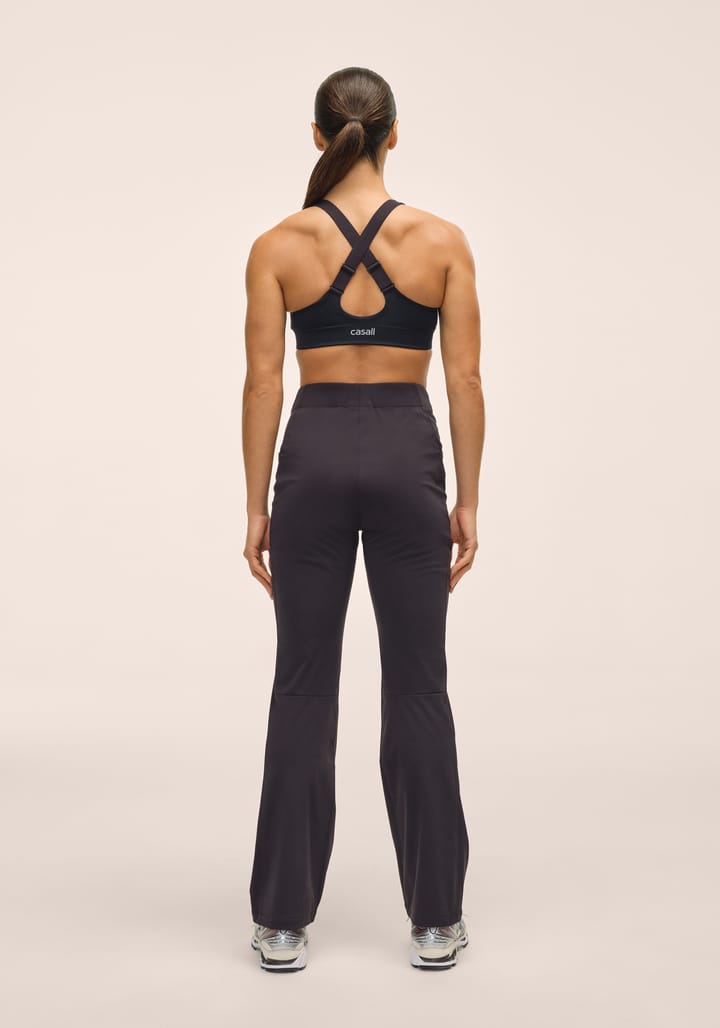 Casall Women's Pace Outdoor Flare Pant Black Casall