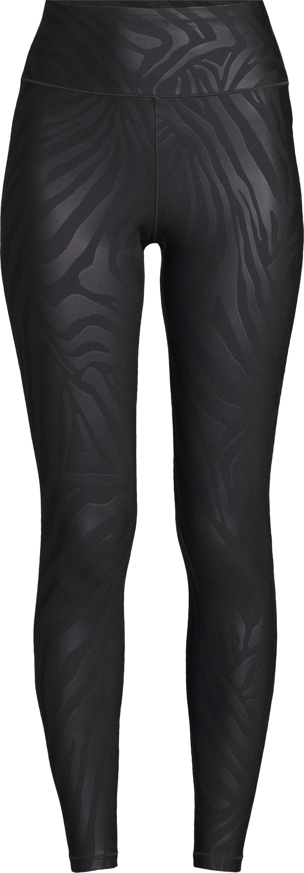 Casall Women's Heat Printed High Waist Tights Zebra Black