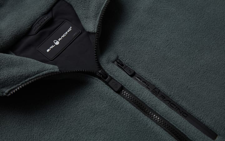 Sail Racing Men's Bowman Fleece Zip Hood Aurora Green Sail Racing Sail Racing Men's Bowman Fleece Zip Hood Aurora Green Sail Racing