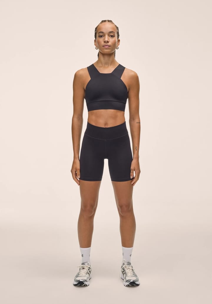 Casall Essential Regular Waist Biker Black Casall Casall Essential Regular Waist Biker Black Casall