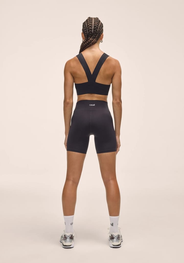 Casall Essential Regular Waist Biker Black Casall Casall Essential Regular Waist Biker Black Casall