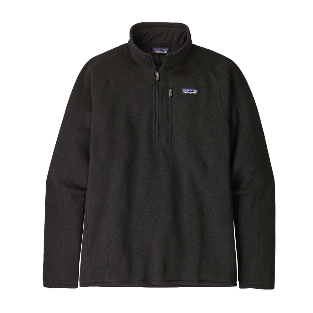 Patagonia Men's Better Sweater 1/4 Zip Black