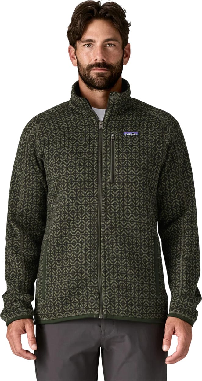 Patagonia Men's Better Sweater Fleece Jacket Scales: Old Growth Green Patagonia Patagonia Men's Better Sweater Fleece Jacket Scales: Old Growth Green Patagonia