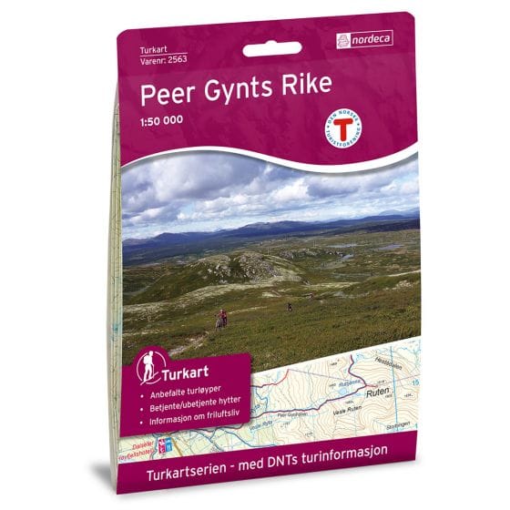 Nordeca Peer Gynts Rike 1:25 000 Turkart Nordeca