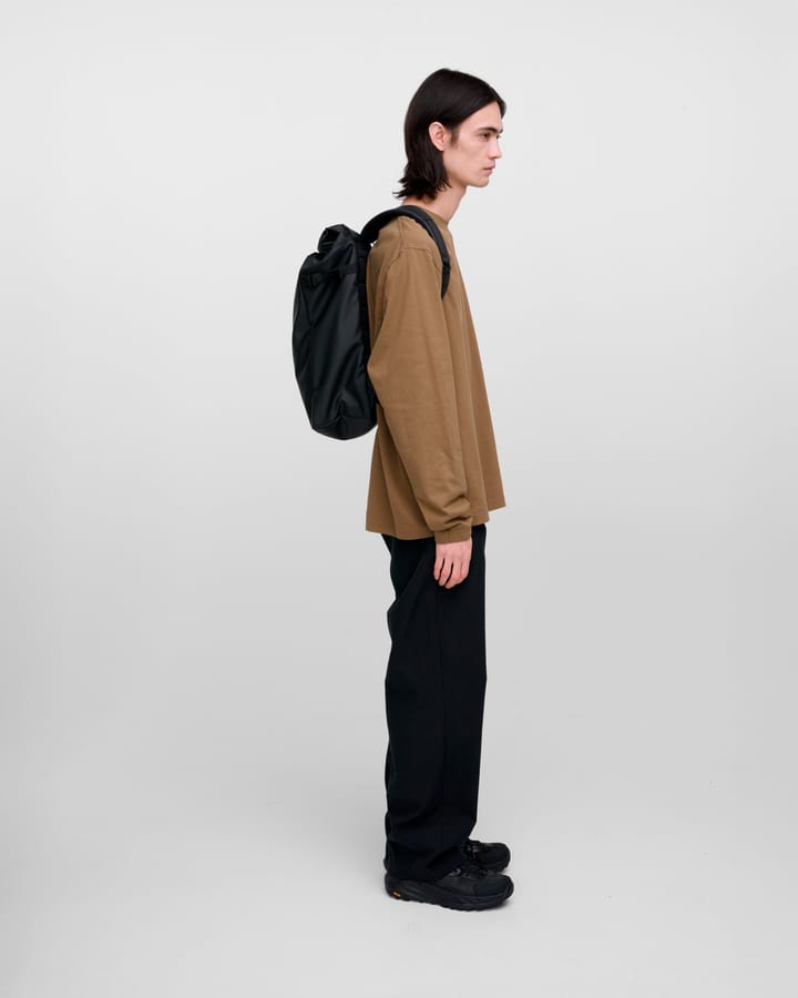 Sandqvist Stream Slim Rolltop L Black Sandqvist